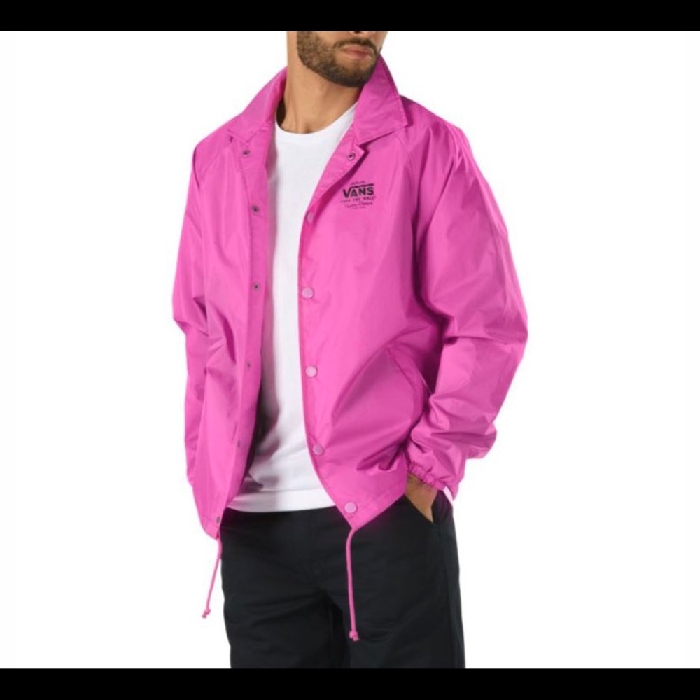 Vans off the wall terry coach jacket